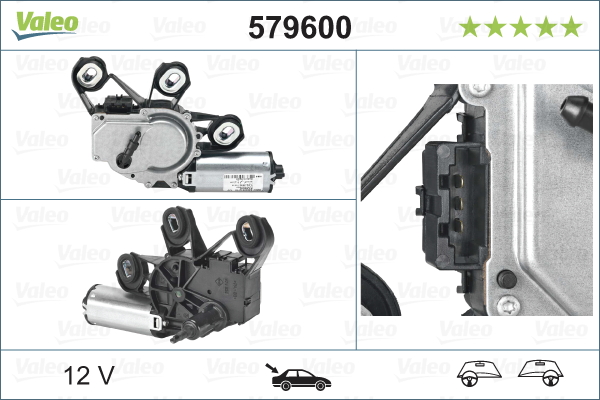 Motor stergator 579600 VALEO